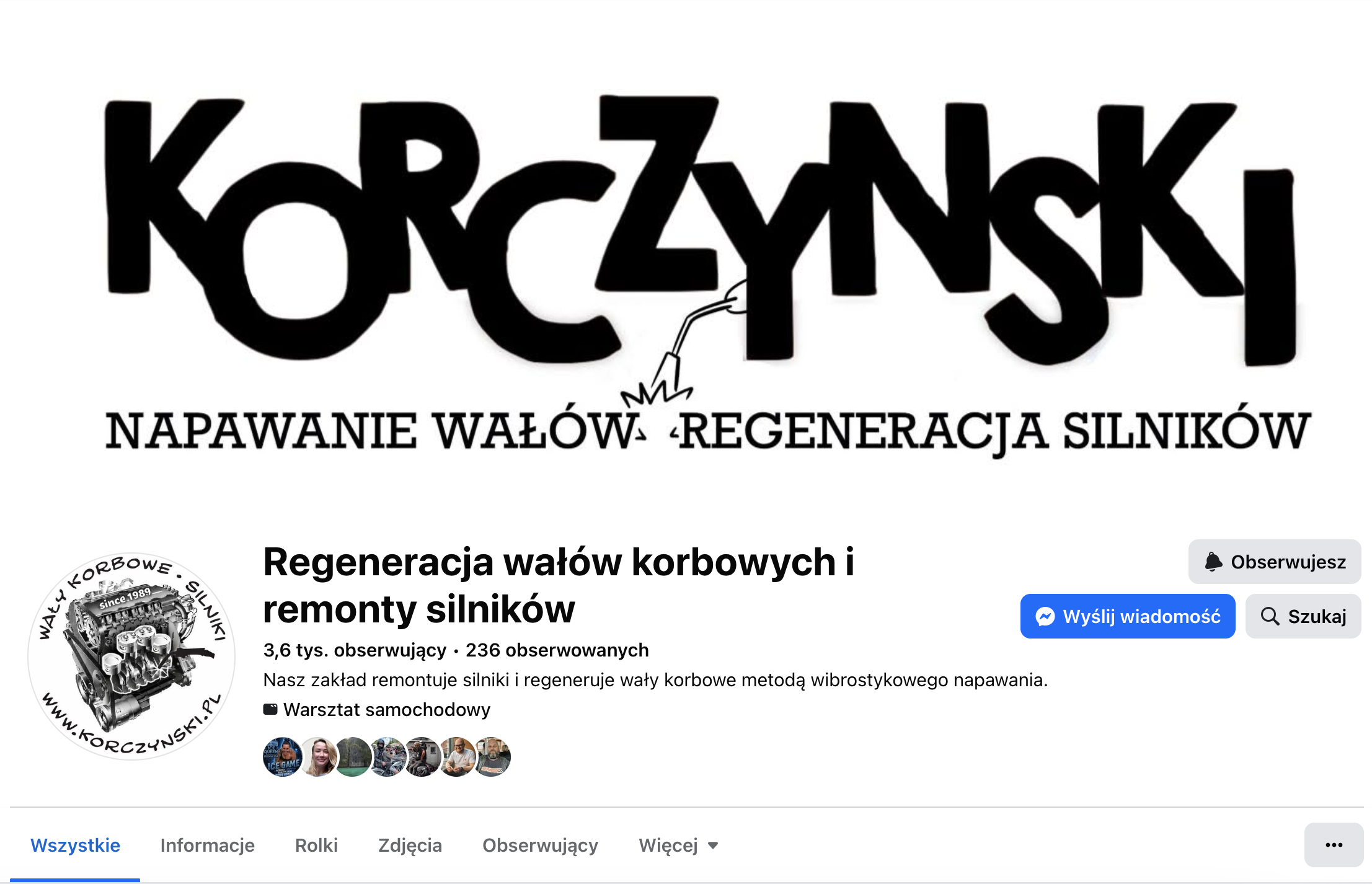 Zrzut ekranu profilu Facebook SzlifZone